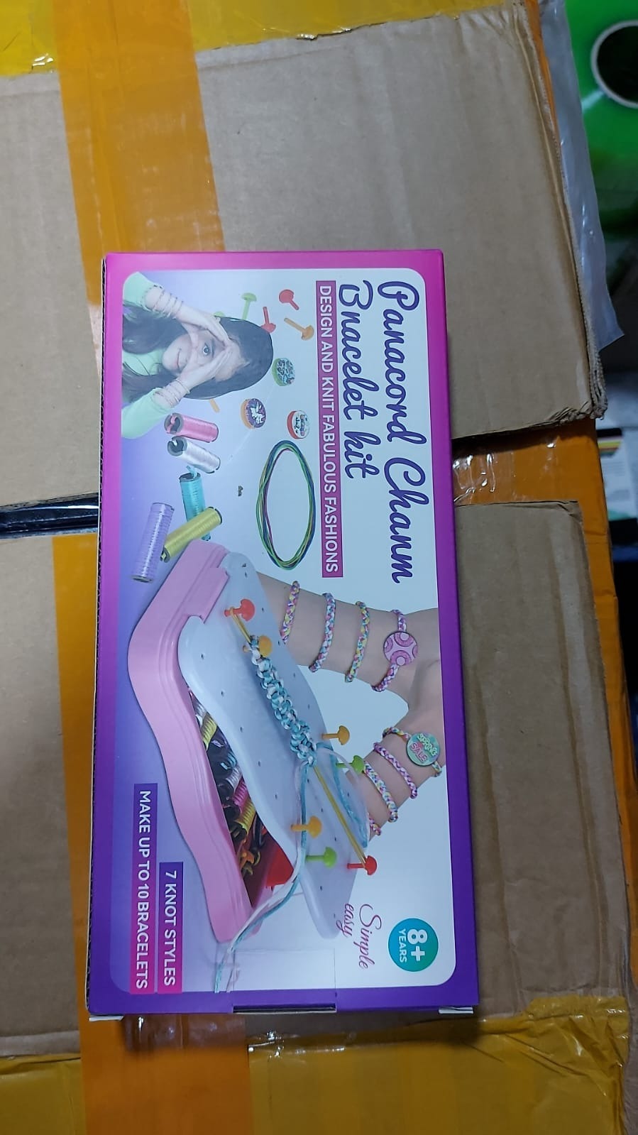 Tejedor de pulseras para niña